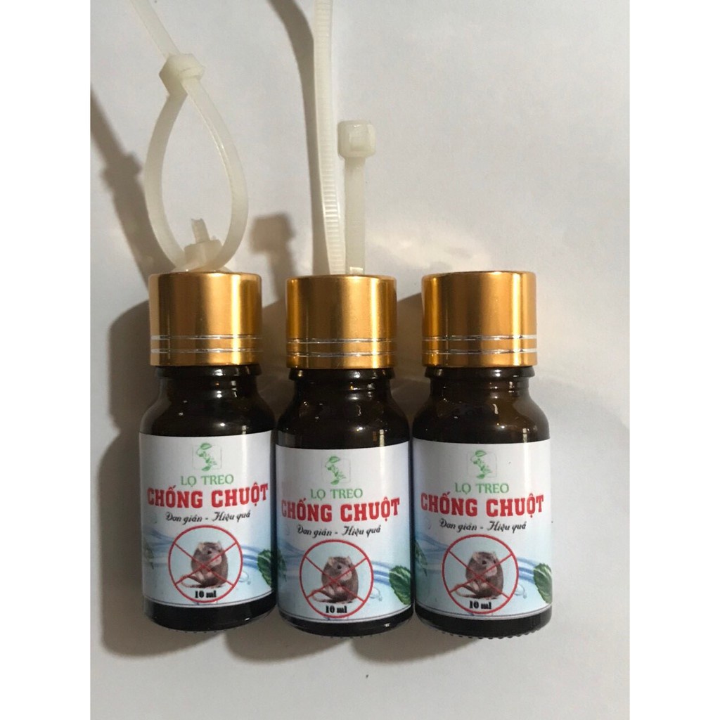 Lọ Tinh Dầu Treo Khoang Máy Ô Tô Đuổi Chuột Hiệu Quả Dung Tích 10ml - Mộc Niên