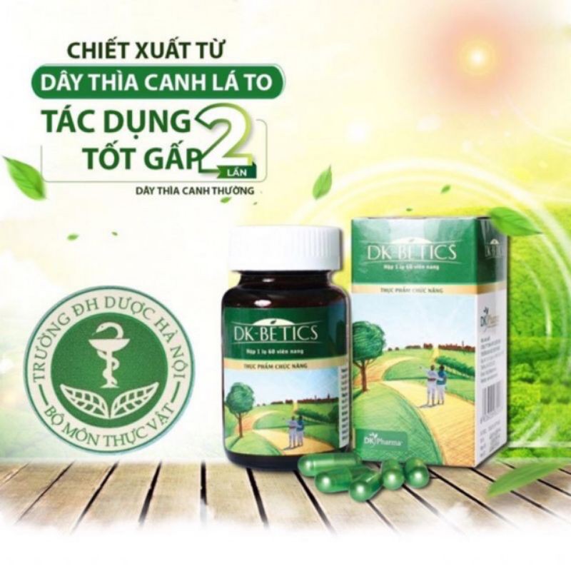 DK-BETICS viên tiểu đường 30 viên