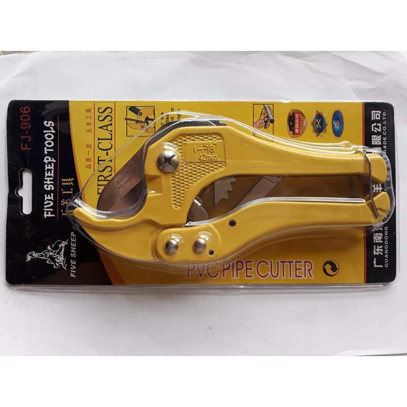 Kìm Cắt Ống Nước PVC FJ-906 Thân Nhôm ( 3-42mm ) - Kiềm Cắt Ống Nước, Kiềm Cắt Ống nhựa, kéo cắt ống nước