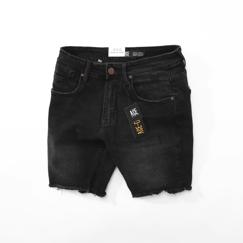 [ CAO CẤP ] Quần short jean, quần lửng jean nam wash màu đẹp, phối rách cá tính 9202