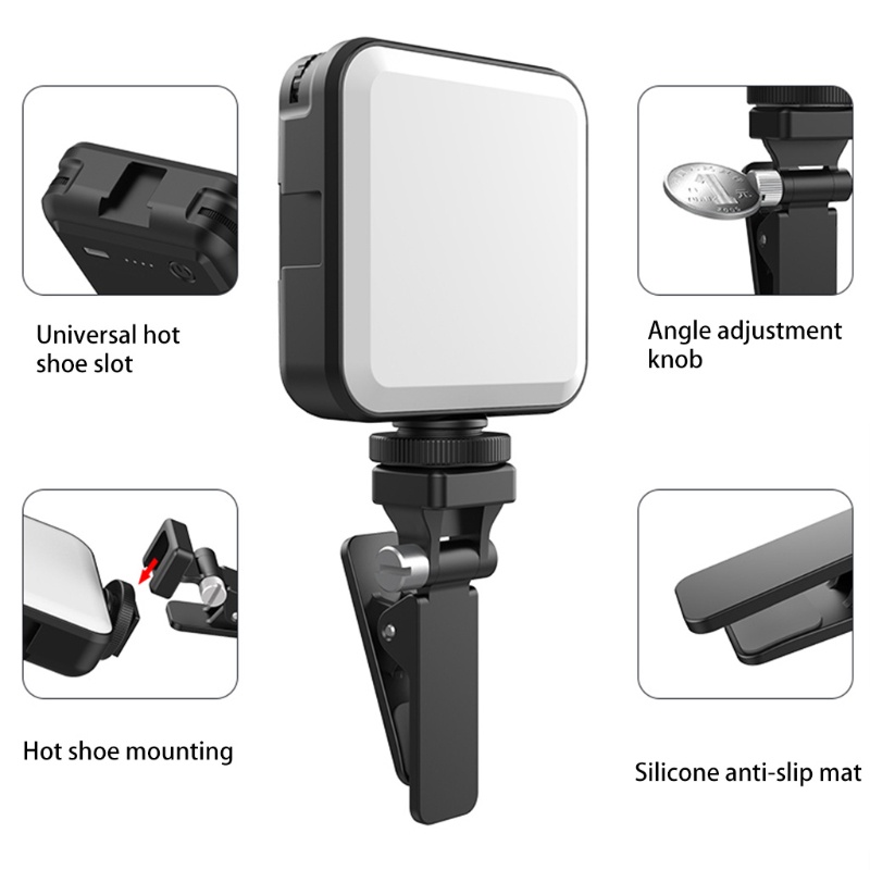 Đèn Đa Năng 2000Mah Hỗ Trợ Live Streaming Video
