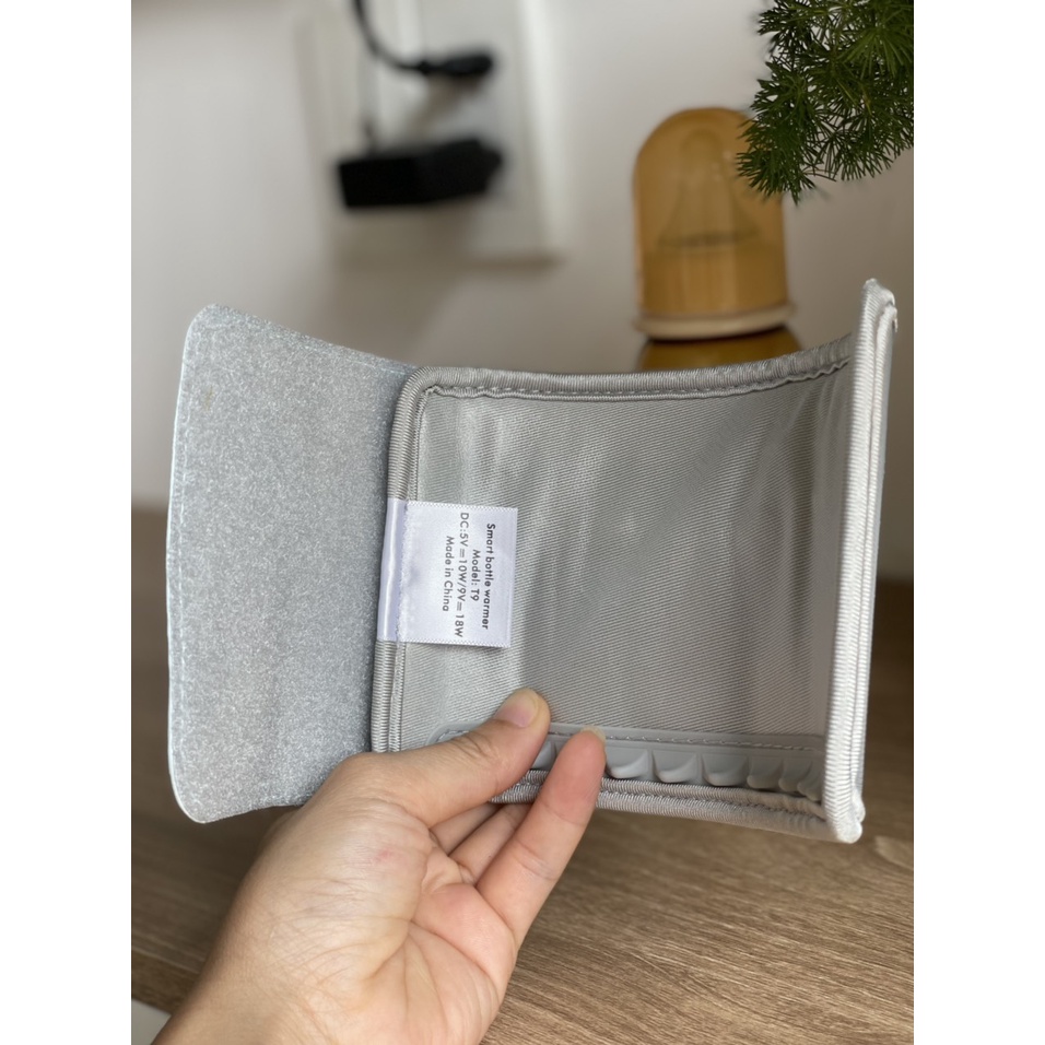 [Haobaby shop] Túi hâm sữa di động, ủ bình sữa thông minh, giữ nhiệt bình bằng USB cho bé// Máy ủ di động Lavita