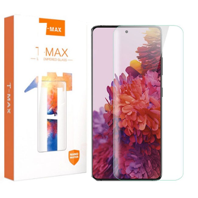 Kính Cường Lực Samsung Galaxy S21 Ultra  Chính hãng UV T-MAX Bản Có Khung Dán