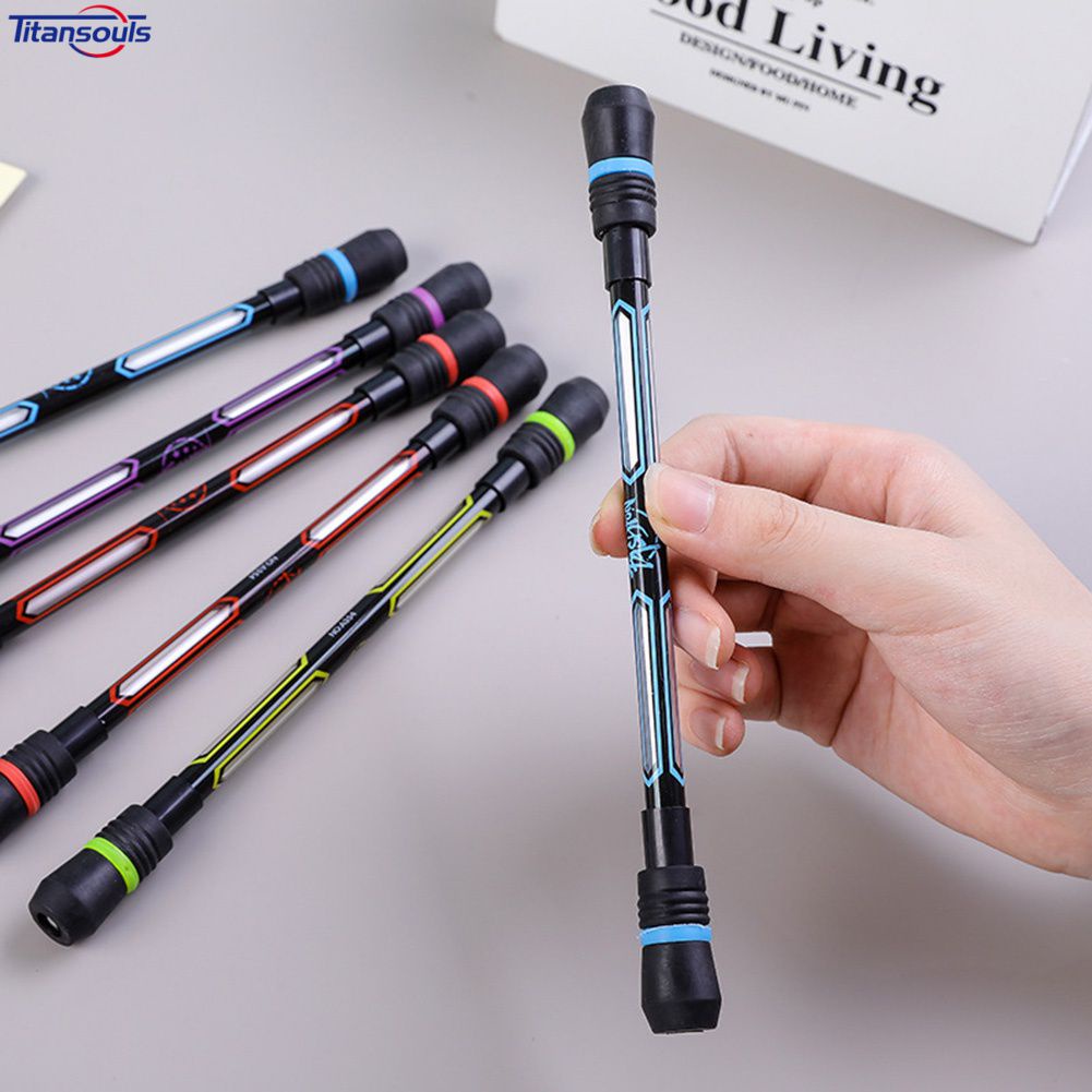 Người Lớn Trẻ Em Giải Tỏa Căng Thẳng Xoay Viết/Viết Đồ Chơi Con Quay Spinner Bút/Chống Trơn Trượt xoay Viết/Quay Bút Bi Bấm Có Trọng Số Bóng Cho Văn Phòng Sinh Viên VN