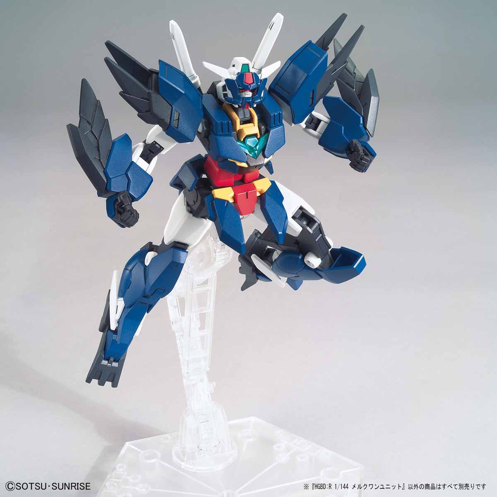 MÔ HÌNH GUNDAM BANDAI HGBD:R 017 1/144 GUNDAM MERCUONE UNIT MÔ HÌNH HG GUNDAM BUILD DIVER