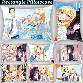 Vỏ Gối Đơn In Hình Anime Kitagawa Marin My Dress Up Darling Trang Trí Nhà Cửa/Xe Hơi