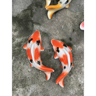 Cá bằng gốm sứ bát tràng