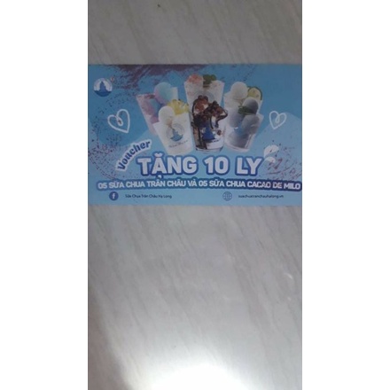 vouch sữa chua trân châu