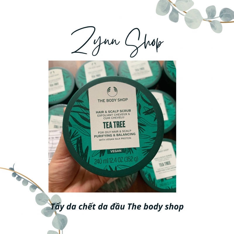 Tẩy da chết cho da đầu Tea TRee The Body Shop
