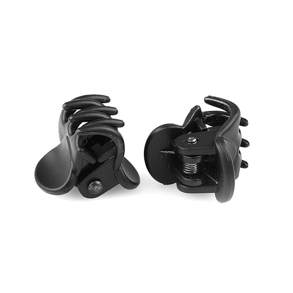 FAY Set 12 Kẹp Tóc Nhựa Màu Đen Thời Trang Cho Bé Gái