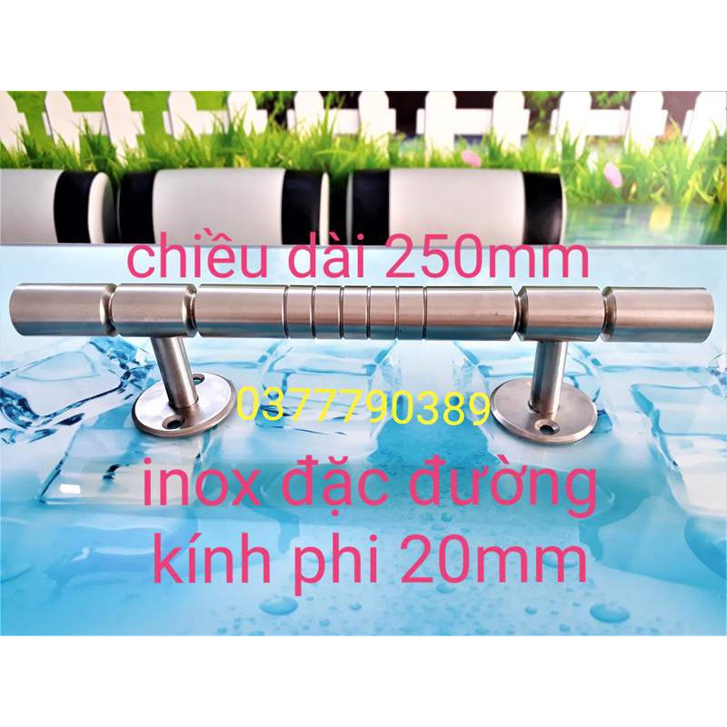 tay nắm cửa loại trung - dài 250mm phi 20mm