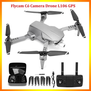 Flycam Giá Rẻ Mini 4K L106 💥 Bảo Hành 12 Tháng 💥 Máy Bay Drone Có Camera Không Người Lái - Động Cơ Không Chổi Than