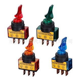 Công tắc nguồn phụ, Dùng chống trộm cho xe máy có đèn dạ quang