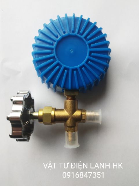 Đồng hồ đo nạp gas đơn Cao áp - Hạ áp - đồng hồ ga