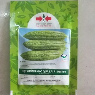 Hạt giống khổ qua lai F1 HMT 66 Hai Mũi Tên Đỏ gói 13,2 g (100 hạt)
