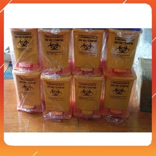 Thùng Rác Y Tế Chân Đạp 15 Lít (Vàng - Trắng - Xanh - Đen)