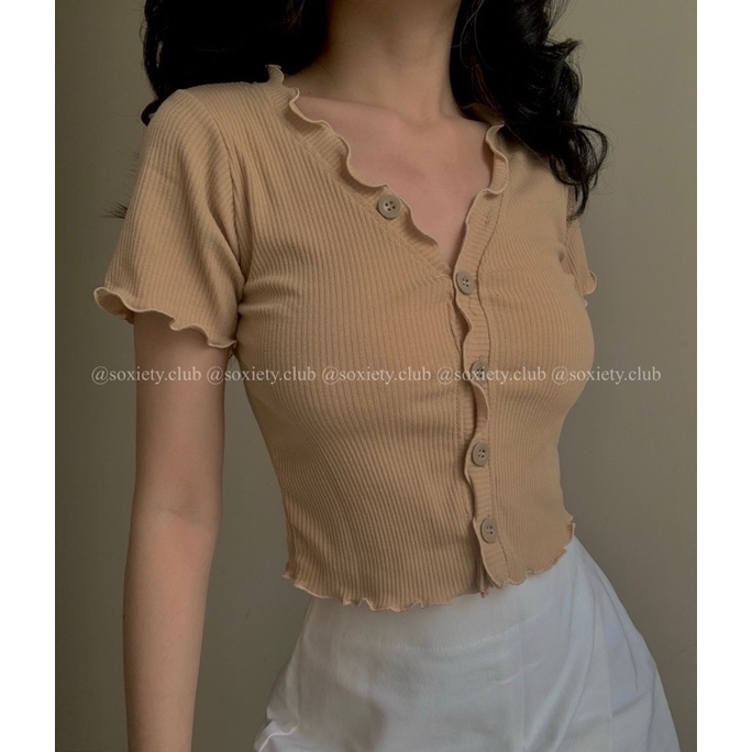 [HÌNH THẬT] Croptop basic CB tay ngắnA05