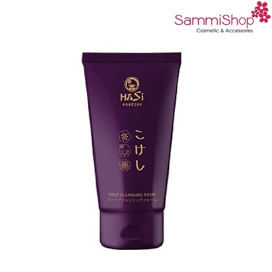 Sữa rửa mặt Hasi Kokeshi sáng da làm sạch sâu 100ml