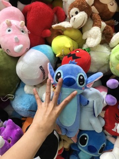 Gấu bông size 17-20cm new 95-99%
