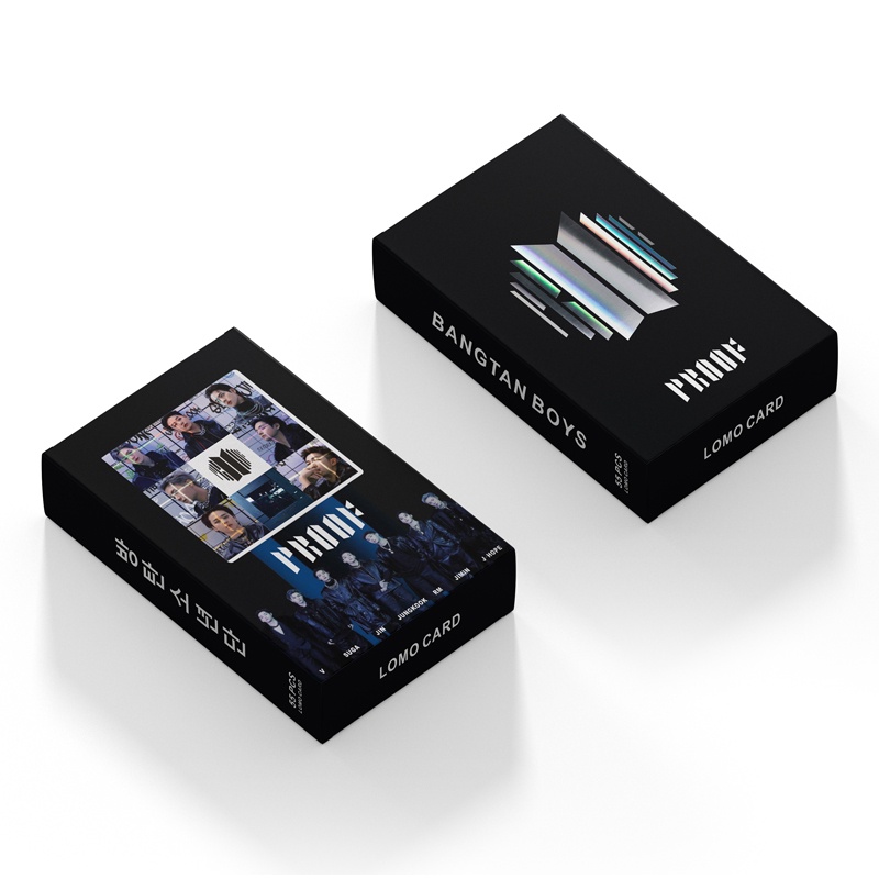 Hộp 55 Thẻ Hình LOMO Các Thành Viên Nhóm BTS