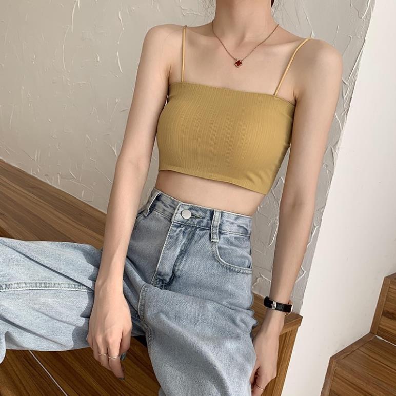 Áo Bra Nữ Cradin 2 Dây Mảnh Có Đệm Ngực Trend Mới 709