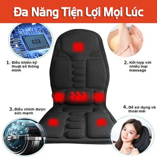 ĐỆM Massage Toàn Thân 5 Điểm- Đập Tan Mệt Mỏi Sau Gio Làm Việc Hay Căng Thẳng Stress