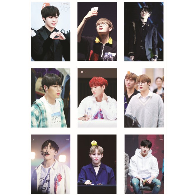Lomo card 72 ảnh thành viên WANNA ONE - HA SUNGWOON