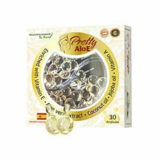 🌸🌸🌸VITAMIN E BÔI DA PRETTY ALOE 🌸🌸🌸
 (Viên bôi dưỡng da không gây bết dính)