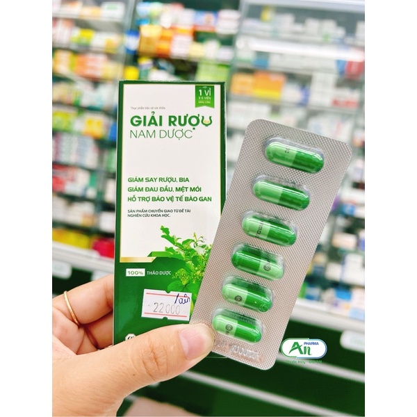 Viên giải rượu Nam Dược - 1 viên
