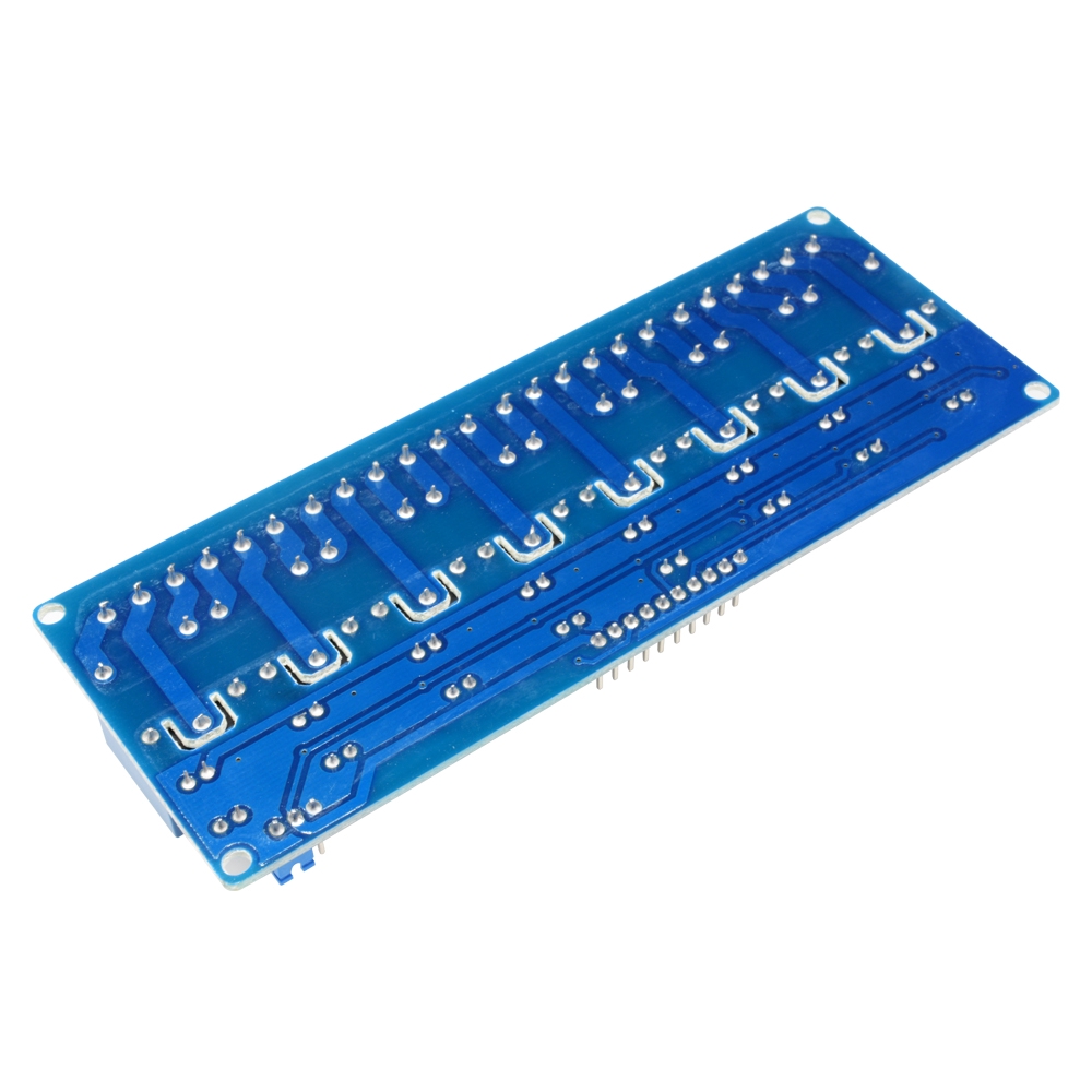 【READY STOCK】Mô Đun Rơ Le 5v 12v 8ch Cho Arduino Uno 2560 1280 Arm Pic Avr