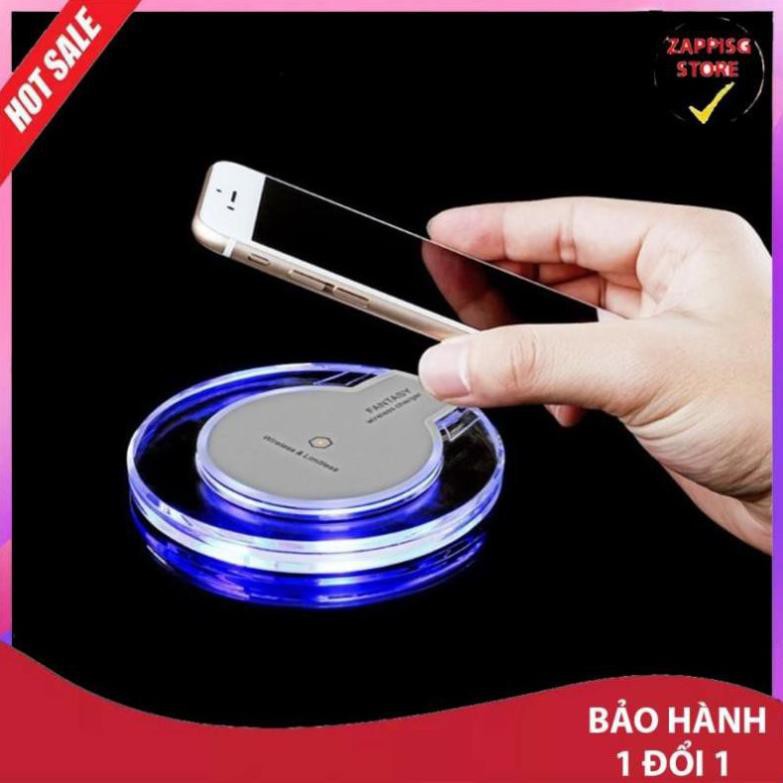 (CHÍNH HÃNG) Sạc dự phòng không dây,Bộ sạc không dây ( Đế sạc và miếng dán tiếp xúc)  - Bảo hành 1 đổi 1