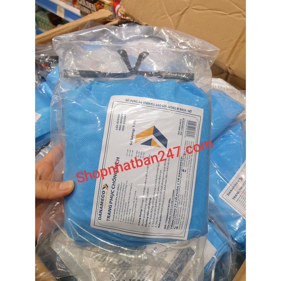 Set trang phục chống dịch 7 món - Hàng công ty