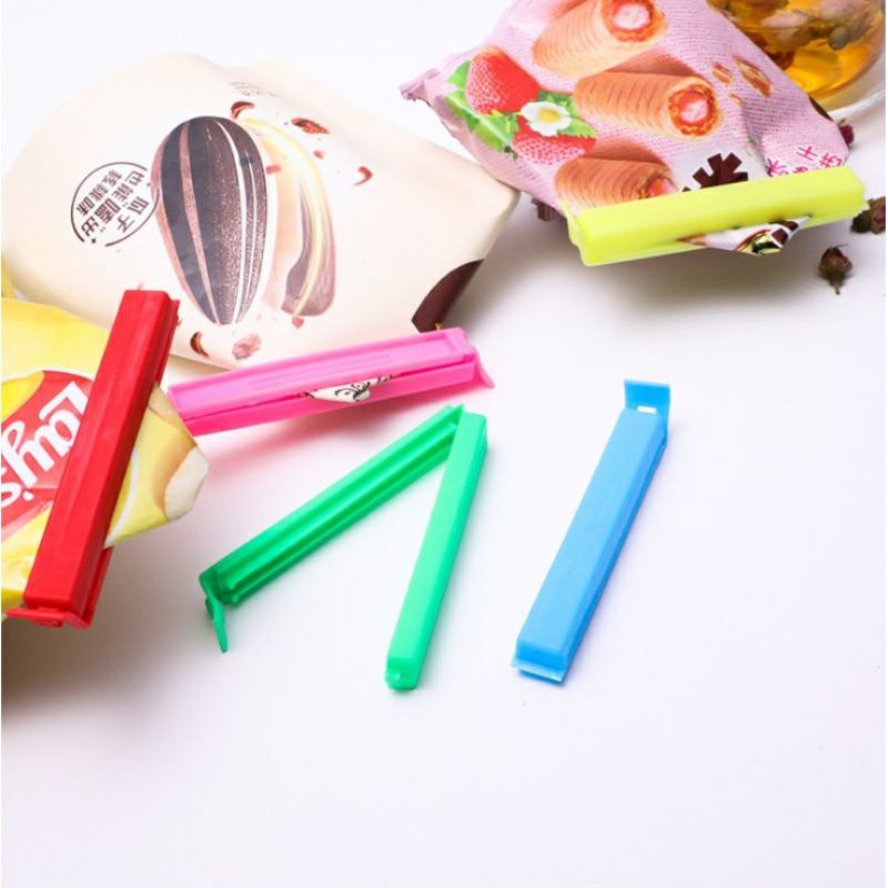 Kẹp Miệng Túi Nhiều Sắc Màu Bảo Quản Thực Phẩm Thức Ăn Tiện Lợi