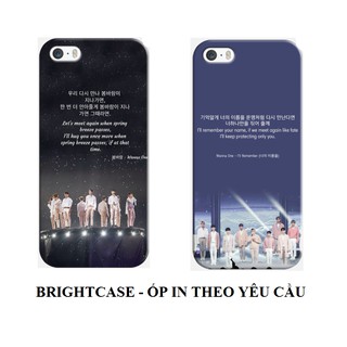 Ốp Wanna One in theo yêu cầu