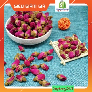 [RẺ VÔ ĐỊCH] 200gr Trà hoa hồng - Nụ hoa hồng Tây Tạng sấy khô nguyên chất hàng chuẩn loại 1
