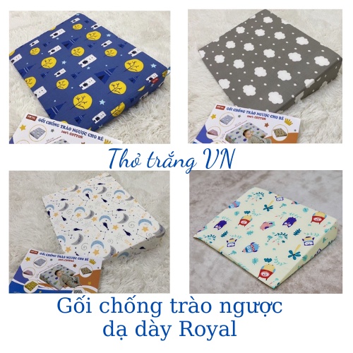 Gối chống trào ngược cho bé sơ sinh Royal