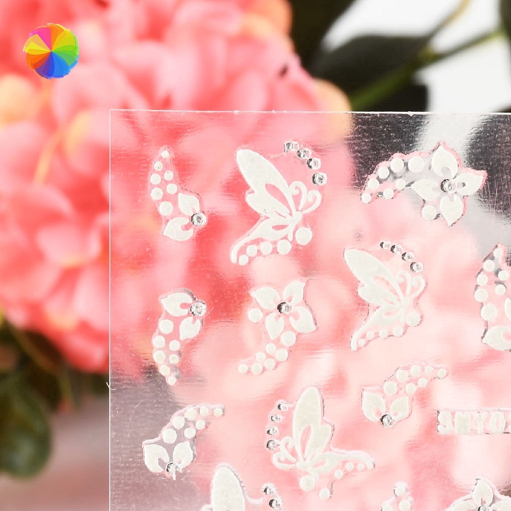 [Hàng mới về] Miếng dán trang trí móng tay nghệ thuật xinh xắn chất lượng cao