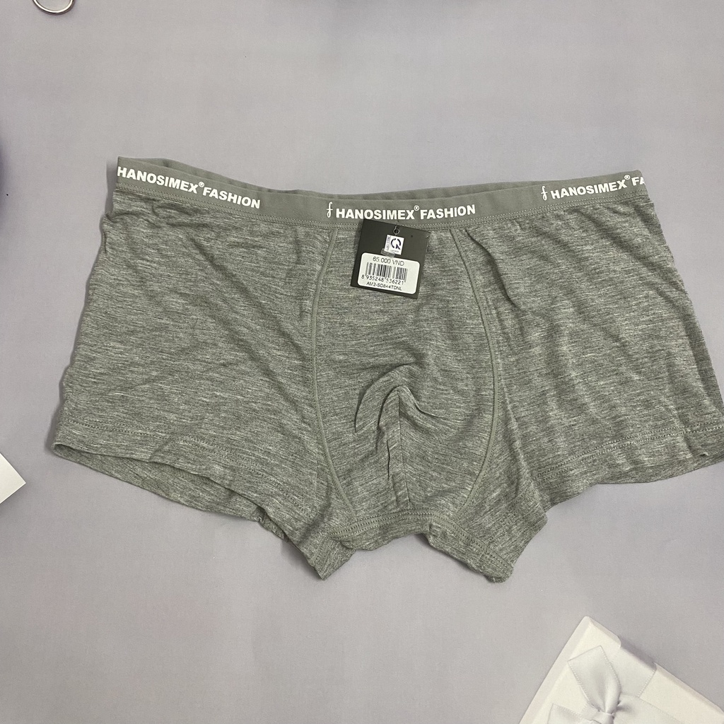 Quần lót đùi nam cạp chữ HANOSIMEX- Hàng Việt Nam chất lượng cao