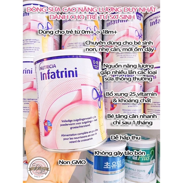 Sữa bột Infatrini Đức lon 400g