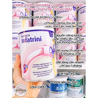 Sữa bột Infatrini Đức lon 400g