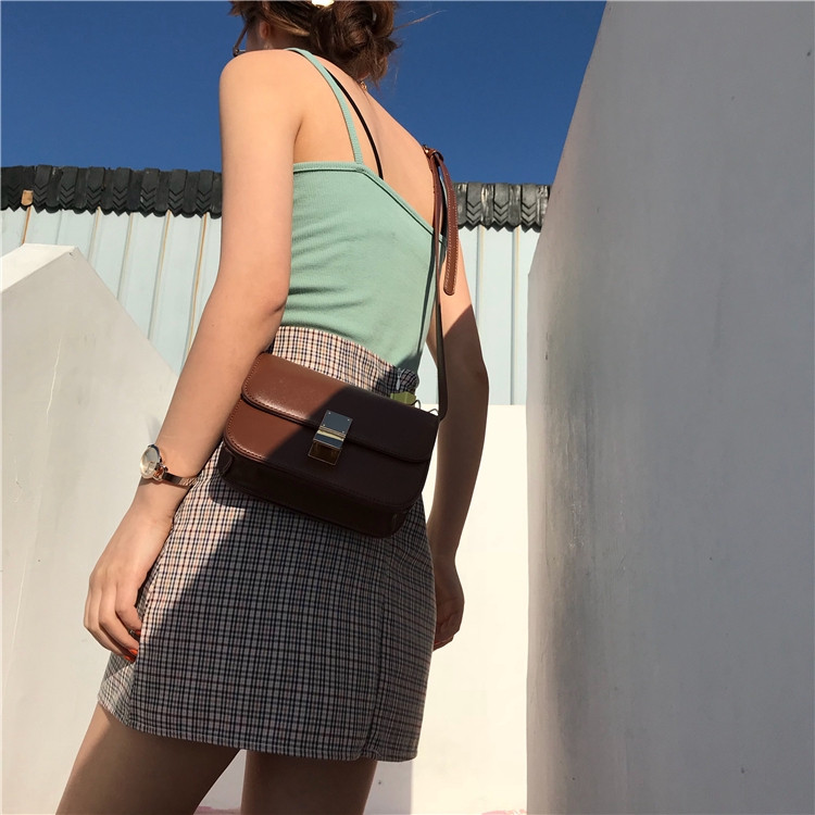 Áo hai dây màu trơn sành điệu dành cho nữ 22991