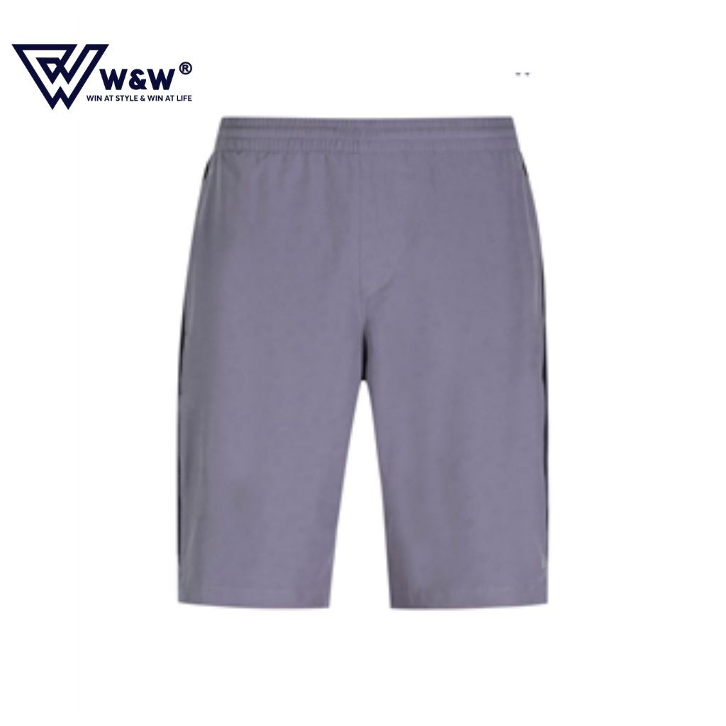 Quần Short Nam W&W Vải Gió Cạp Chun, Chất Liệu Mỏng Nhẹ, Thoáng Mát, Dáng Thể Thao Trẻ Trung WSH25