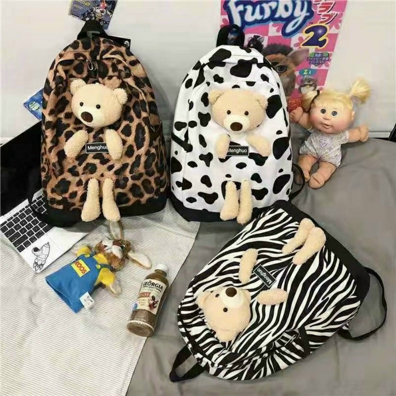 balo bé gấu siu cute