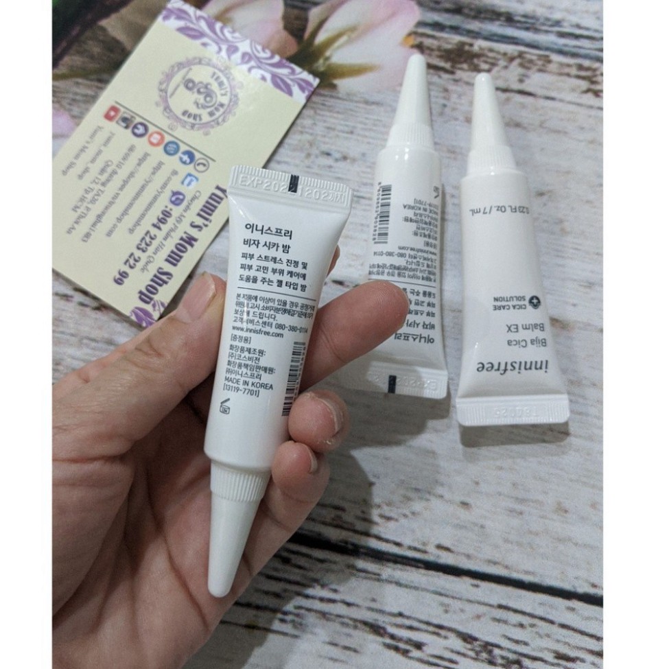 Tinh chất Innisfree Bija Cica Balm 7ml B57