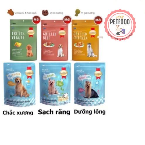 Snack Bánh Thưởng Smartheart Cho Chó 100g