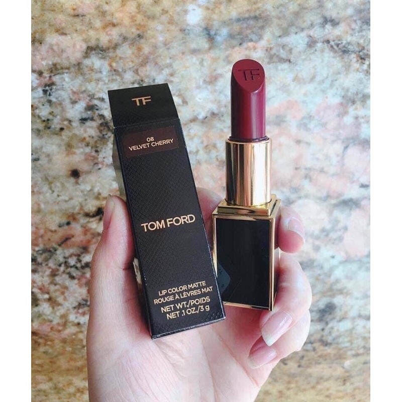 Son TF Tomford Velvet Cherry màu 08 (Chat check màu trước khi đặt)