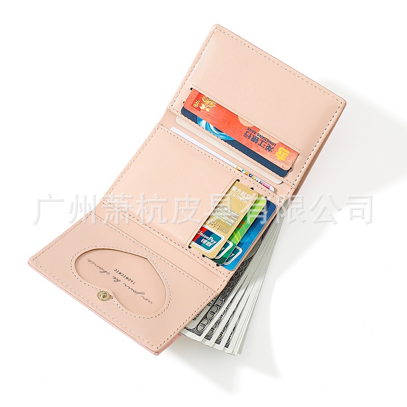 Ví Ngắn Đựng Thẻ / Tiền Xu Thời Trang Dễ Thương Cho Nữ