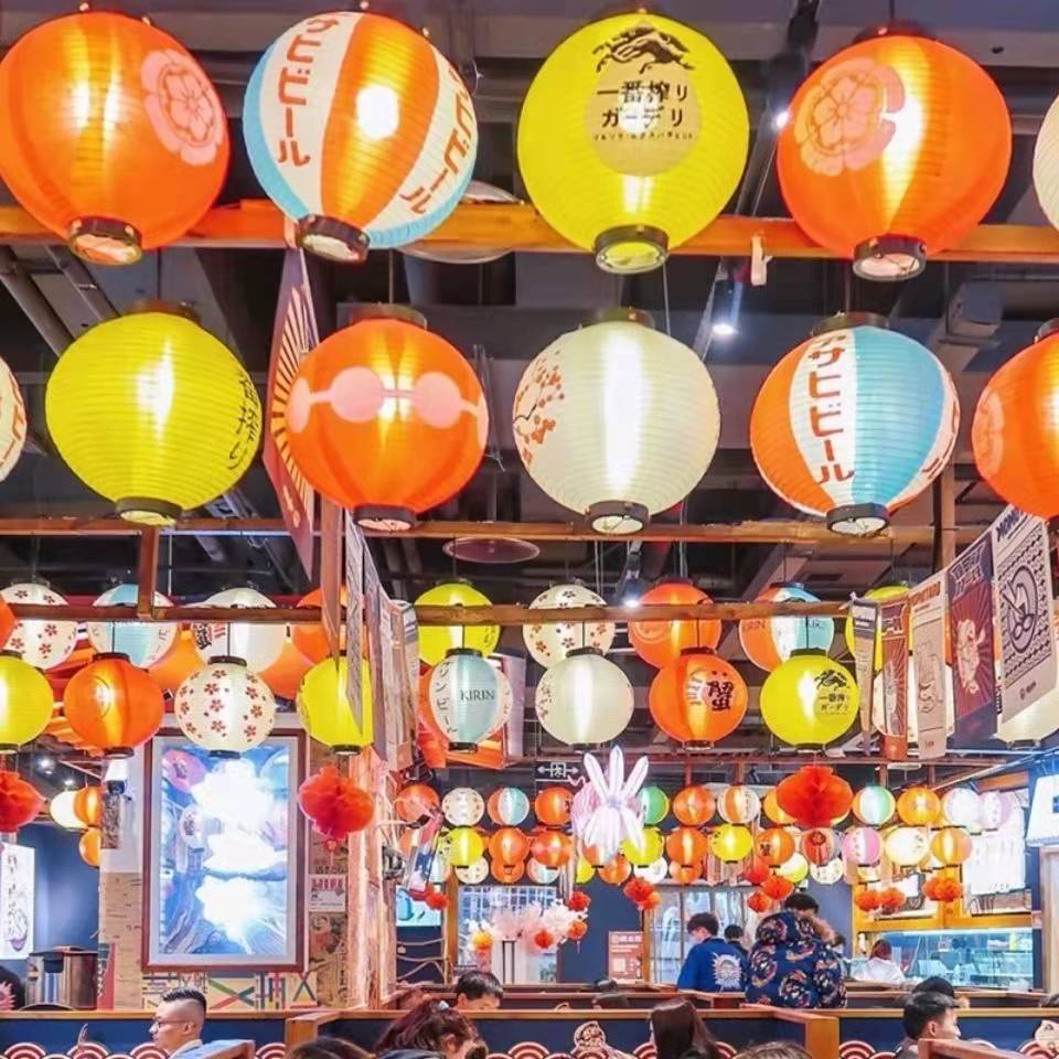 đèn lồng🔥đèn lồng trang trí đèn lồng nhật bản Lồng đèn kiểu Nhật Bản trang trí phòng độc đáo Đèn lồng vải Hồng Kông - đèn lồng Nhật Bản chống nước trang trí ngoài trời Đèn Lồng Nhật Bản Nhà Hàng , Lễ Hội Đèn Lồng Treo Trang Trí đèn lồng