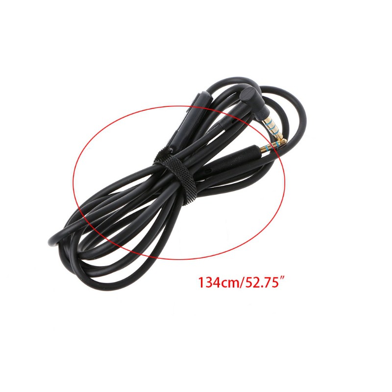 Dây cáp âm thanh thay thế 2.5mm qua 3.5mm cho tai nghe Bose QC25 có mic