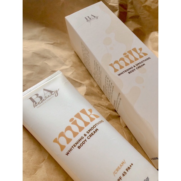 Tinh chất sữa dưỡng trắng body - Milk Body Cream - Babeauty